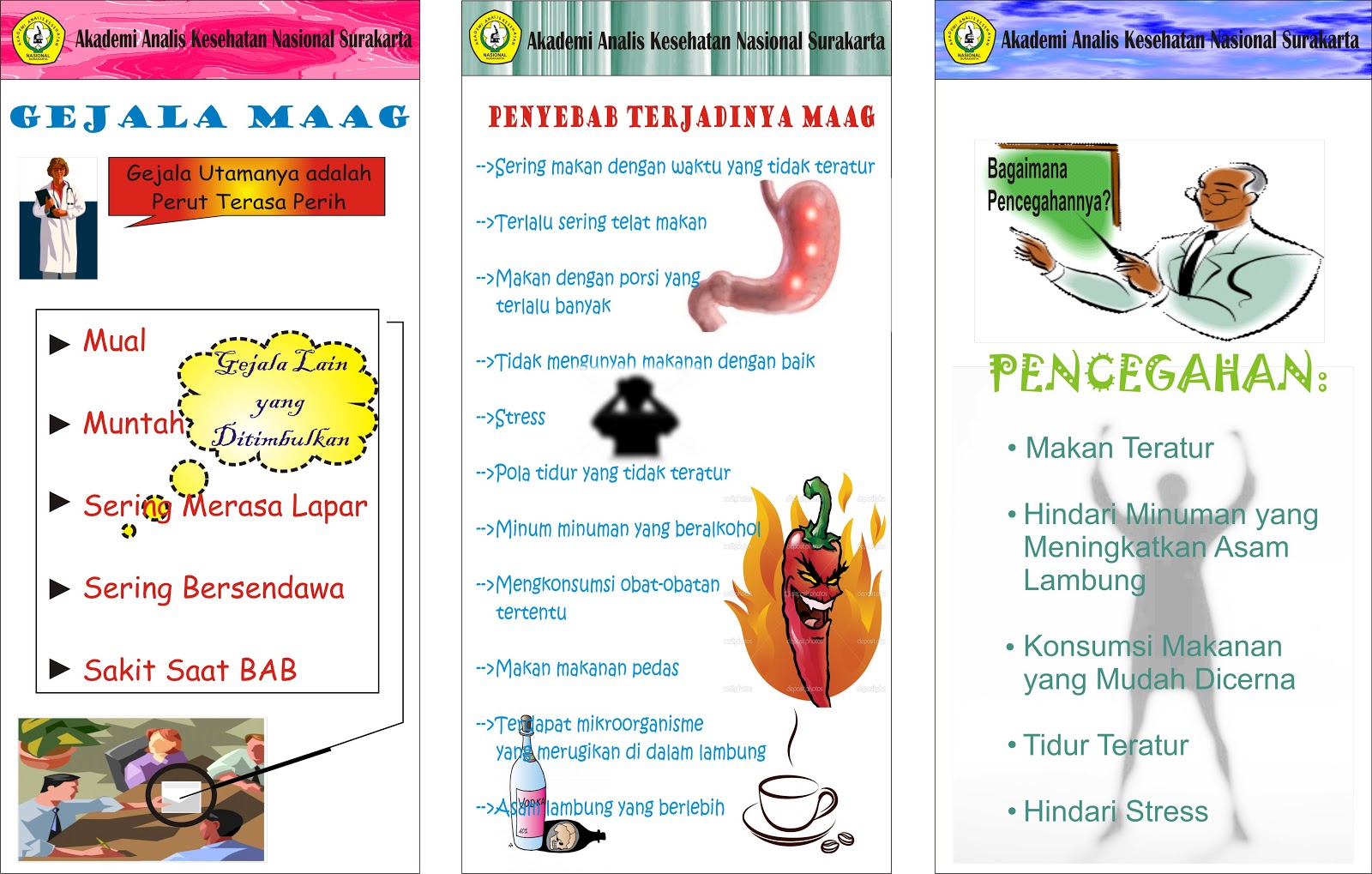 Brosur Kesehatan - MAAG | Let's Life Healthy! \[^,*]/